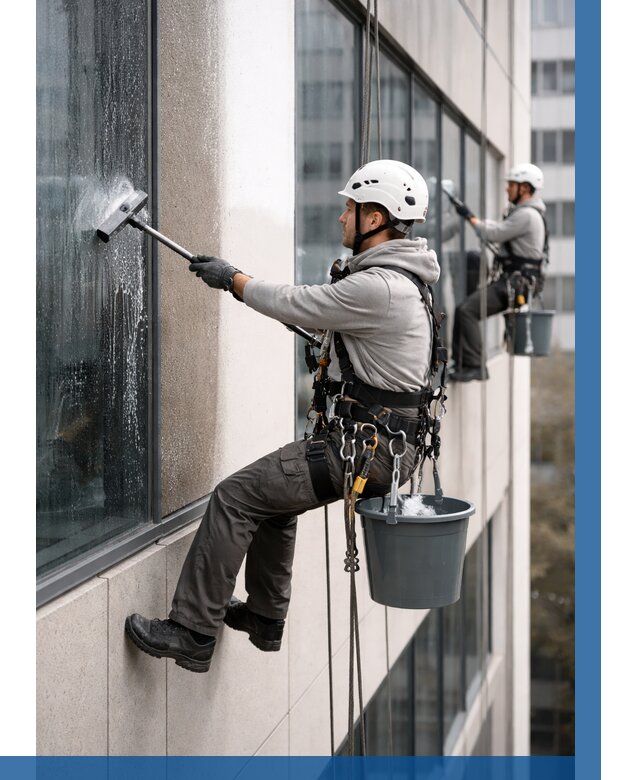 Мойка фасадов зданий в Ярцеве под ключ от 356 р. | ВЫСОТНИК-Рцв