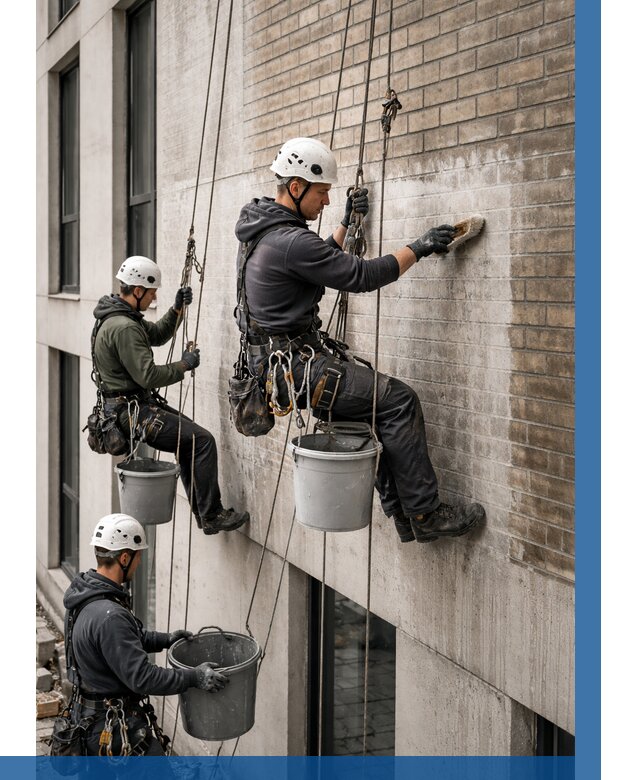 Удаление высолов с фасада в Ярцеве от 254 р. | ВЫСОТНИК-Рцв