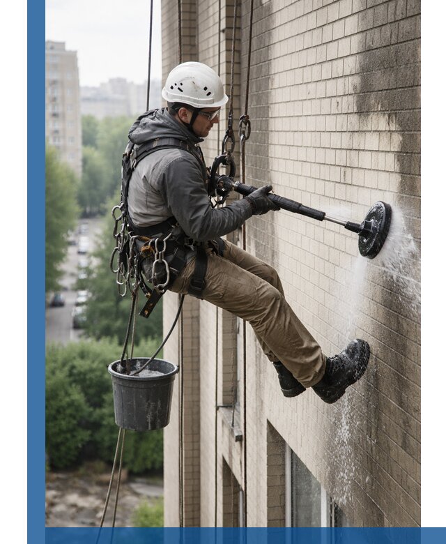 Очистка фасада от копоти в Ярцеве профессионально и безопасно