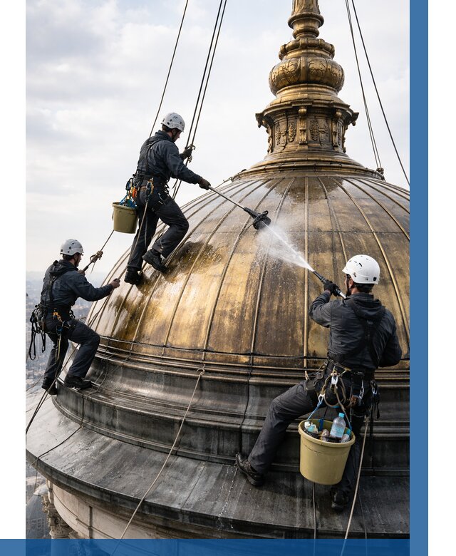 Мойка куполов и шпилей в Ярцеве от 8139 р. - заказать | ВЫСОТНИК-Рцв