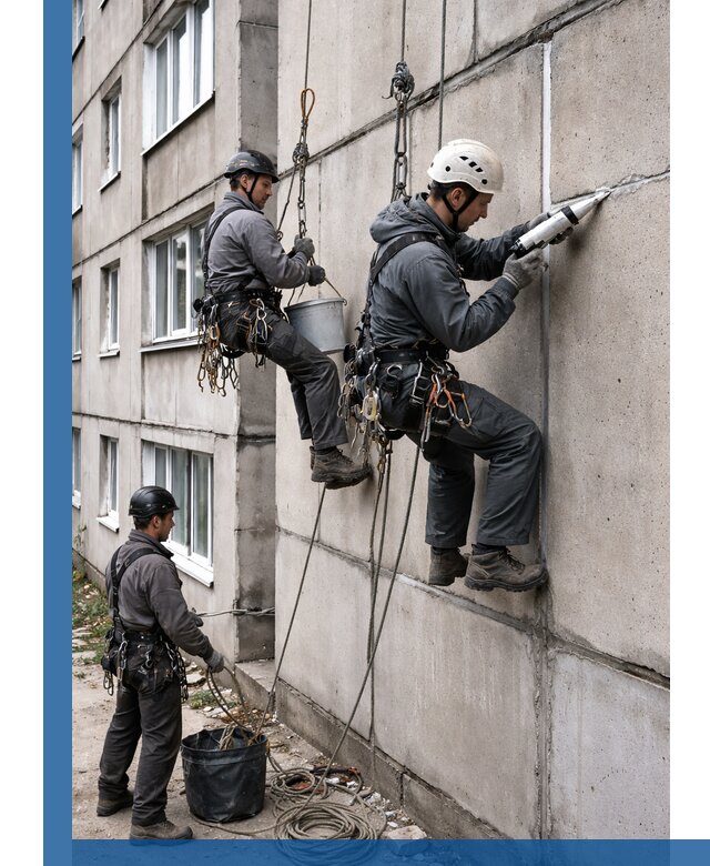 Герметизация межпанельных швов в Ярцеве с гарантией герметичности