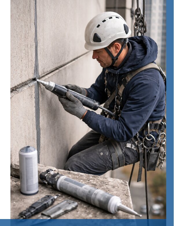 Вторичная герметизация швов в Ярцеве от 458 р. | ВЫСОТНИК-Рцв