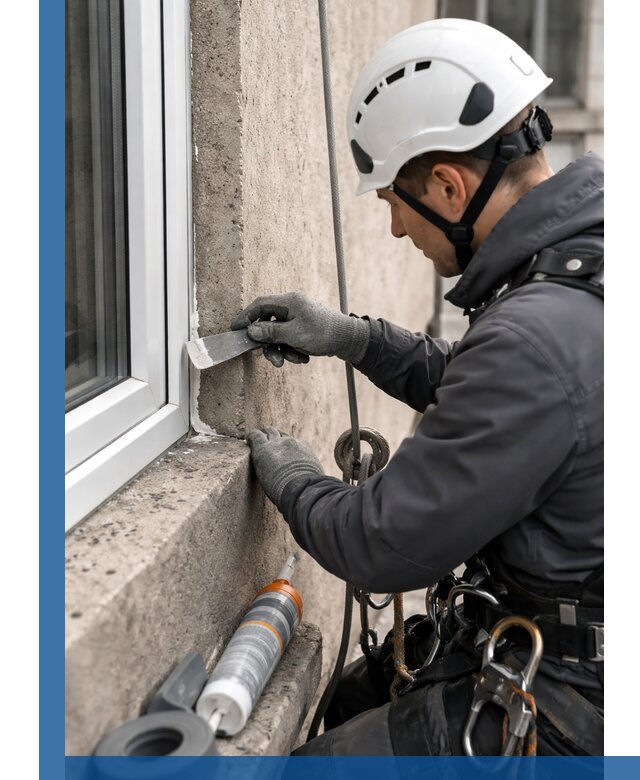 Герметизация монтажных швов окон в Ярцеве с гарантией качества