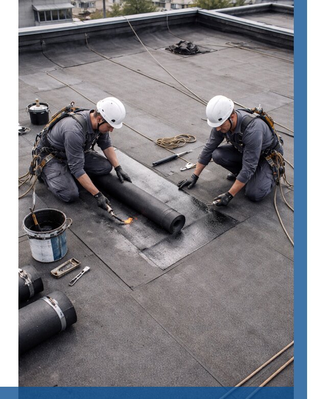 Ремонт мягкой кровли под ключ в Ярцеве от 712 р. | ВЫСОТНИК-Рцв