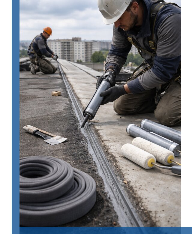 Герметизация швов кровли в Ярцеве с гарантией герметичности