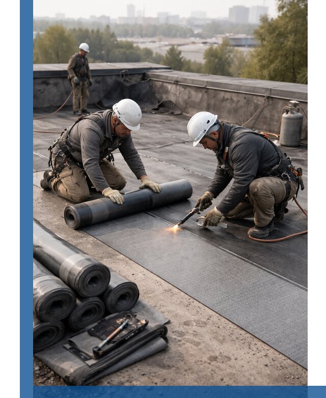 Монтаж мягкой кровли в Ярцеве профессионально и надежно