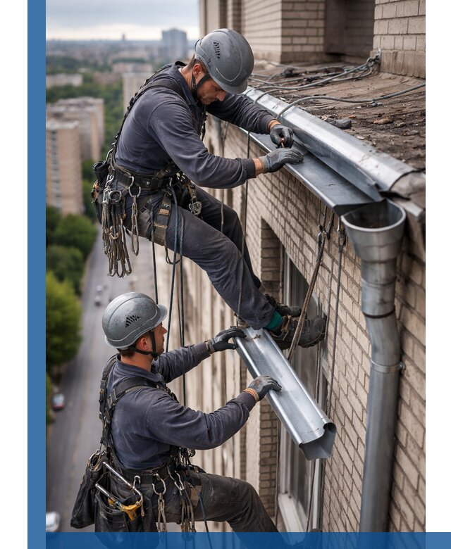 Ремонт водосточных желобов в Ярцеве, быстро и качественно