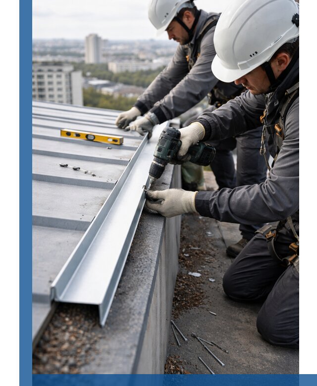 Монтаж капельника на кровле в Ярцеве с гарантией качества