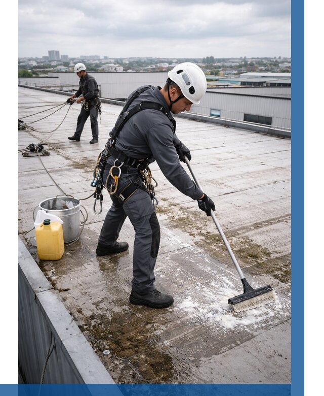 Очистка крыши по графику в Ярцеве от 7631 р. | ВЫСОТНИК-Рцв