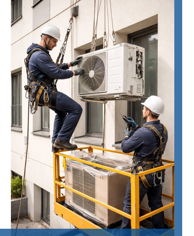 Демонтаж внешнего блока кондиционера в Ярцеве от 3561 р. | ВЫСОТНИК-Рцв