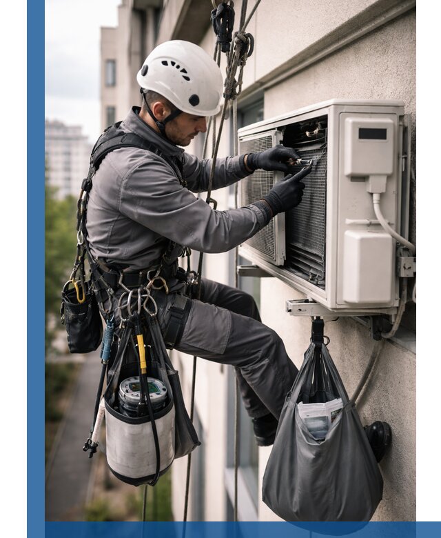 Обслуживание внешнего блока кондиционера в Ярцеве профессионально