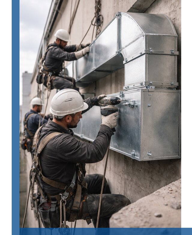 Профессиональный монтаж вентиляционных коробов в Ярцеве под ключ