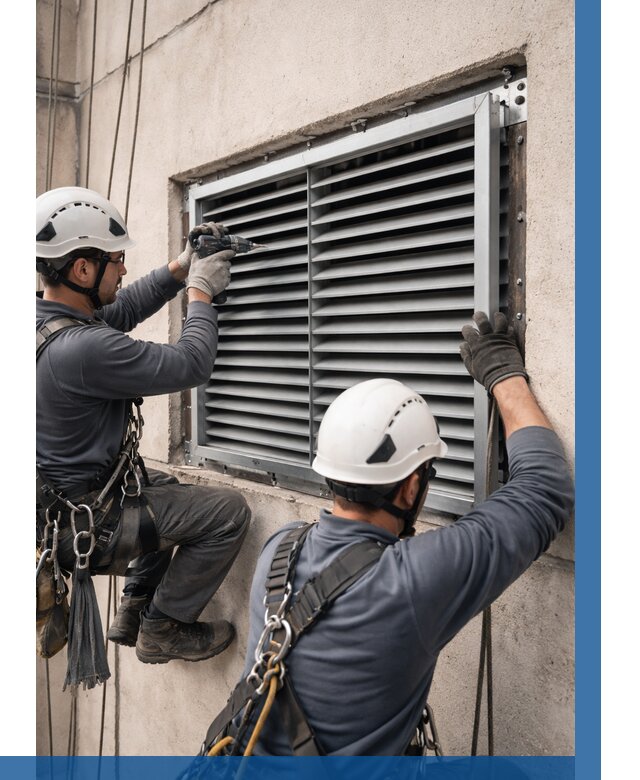 Монтаж вентиляционных решеток в Ярцеве от 4578 р. | ВЫСОТНИК-Рцв