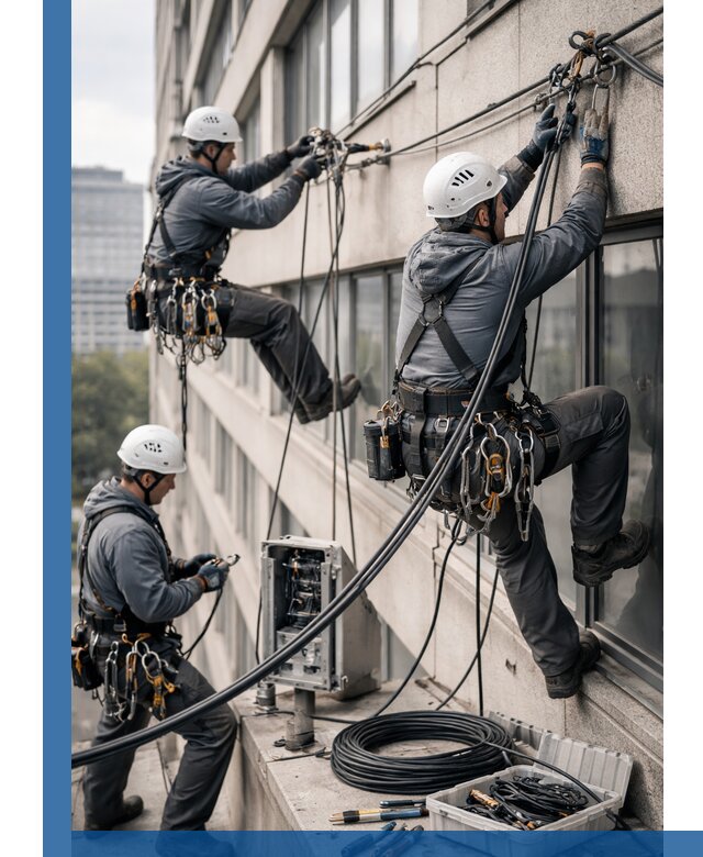 Прокладка оптоволоконного кабеля в Ярцеве под ключ с тестированием