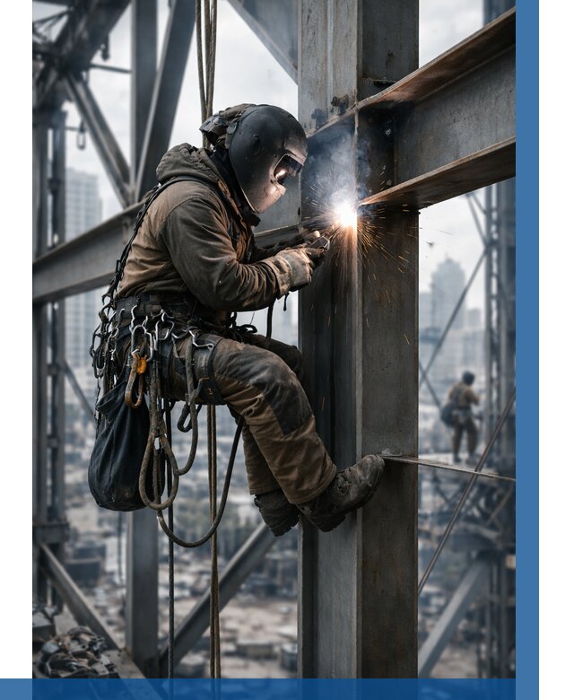 Высотные сварочные работы в Ярцеве от 3561 р. | ВЫСОТНИК-Рцв