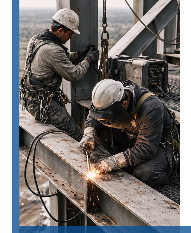 Высотные сварочные работы в Ярцеве для промышленных объектов