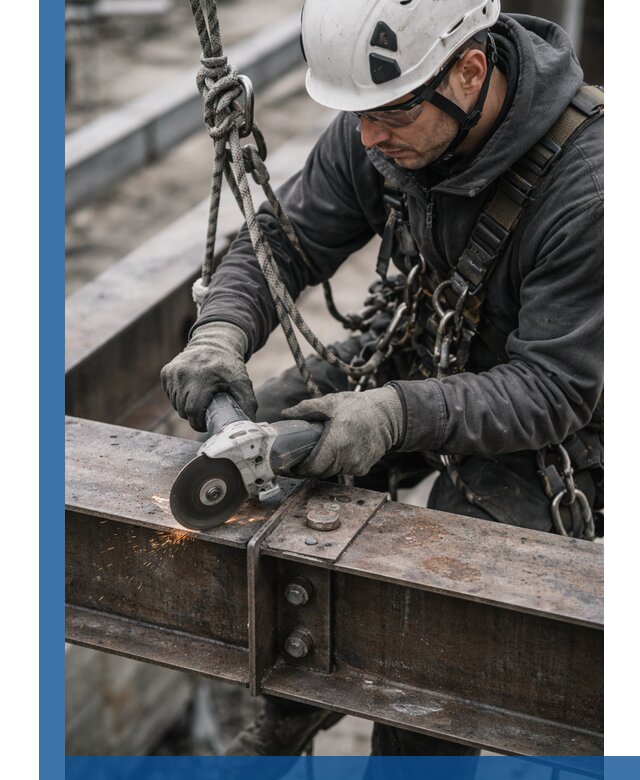 Резка металла на высоте в Ярцеве для зданий и конструкций