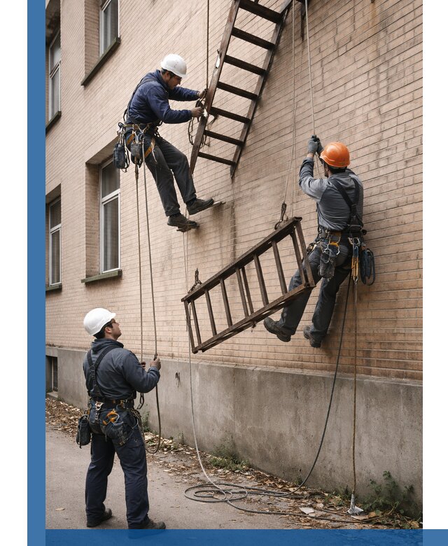 Демонтаж пожарной лестницы в Ярцеве быстро и безопасно