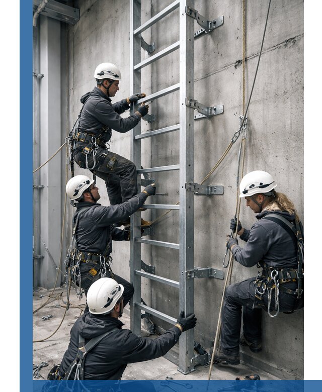 Монтаж металлических лестниц в Ярцеве под ключ со гарантией