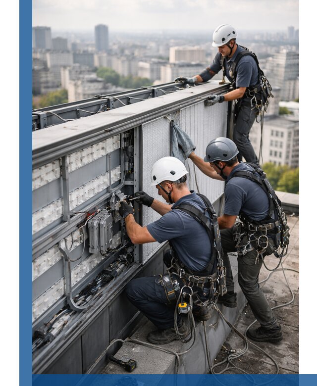 Профессиональное обслуживание крышной рекламы в Ярцеве под ключ