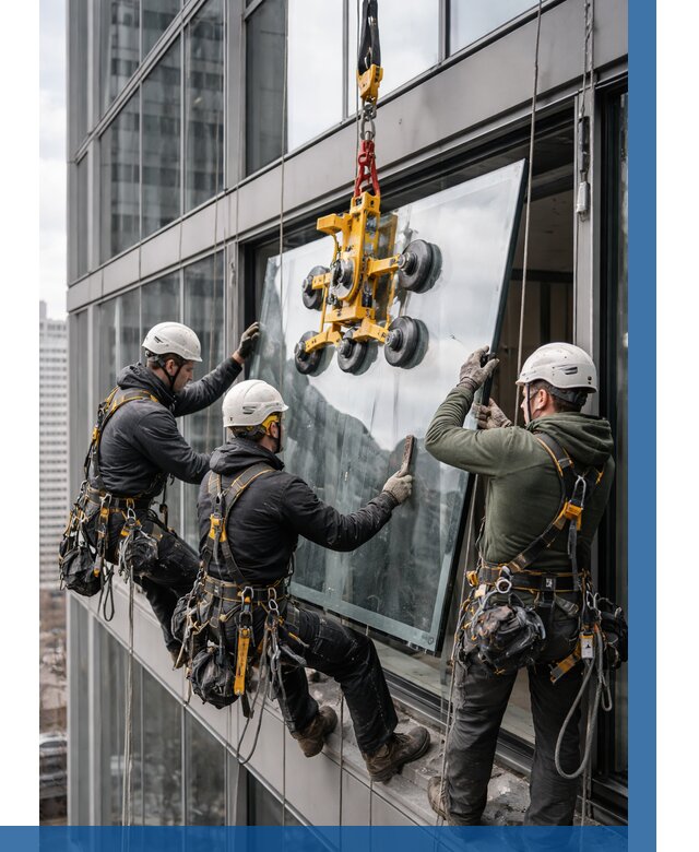 Фасадное остекление зданий под ключ в Ярцеве от 10174 р. | ВЫСОТНИК-Рцв