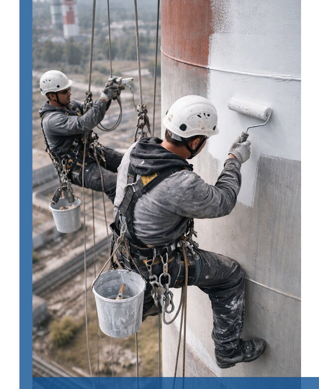 Покраска дымовых труб в Ярцеве: антикоррозийная защита и восстановление