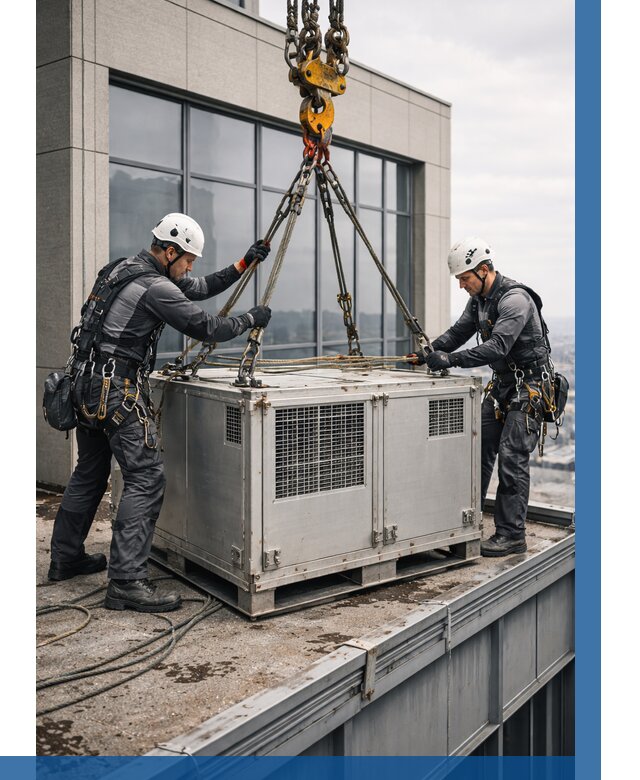 Такелажные работы на высоте в Ярцеве от 8139 р. | ВЫСОТНИК-Рцв