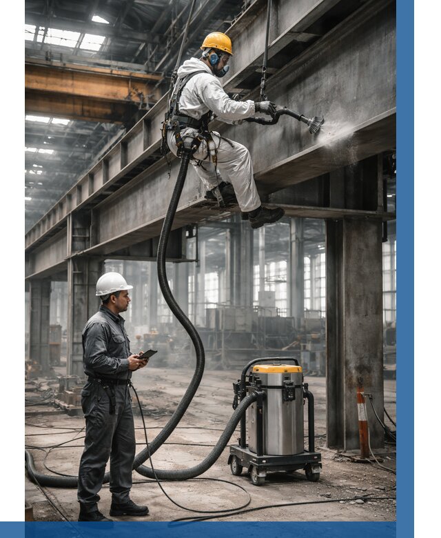 Обеспыливание конструкций в цехе в Ярцеве от 4273 р. | ВЫСОТНИК-Рцв