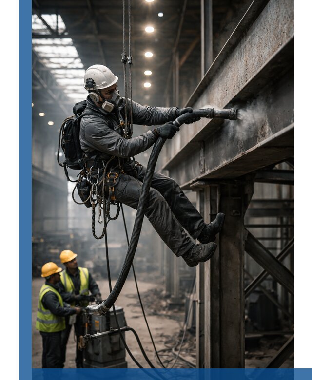 Обеспыливание конструкций в цехах промышленного производства в Ярцеве