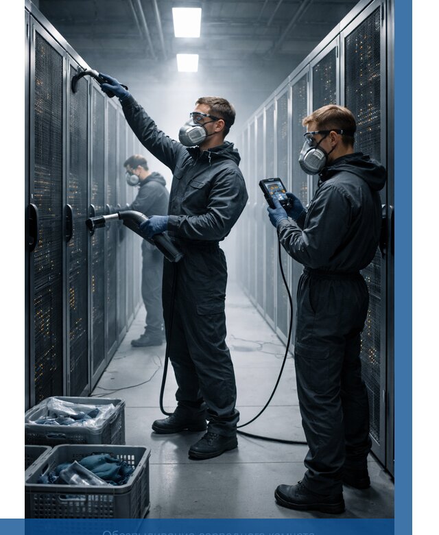 Обеспыливание серверной комнаты в Ярцеве от 4578 р. | ВЫСОТНИК-Рцв