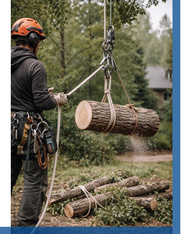 Валка деревьев частями в Ярцеве от 7631 р. | ВЫСОТНИК-Рцв