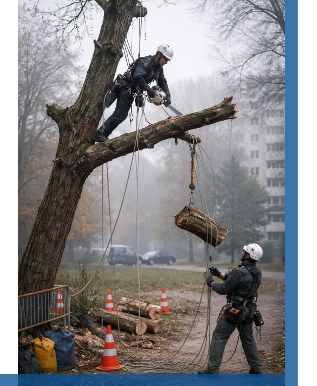 Удаление аварийных деревьев в Ярцеве от 15261 р. | ВЫСОТНИК-Рцв