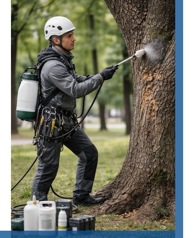 Обработка деревьев от вредителей в Ярцеве от 4578 р. | ВЫСОТНИК-Рцв