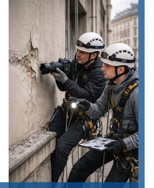 Фотофиксация дефектов фасада в Ярцеве от 4578 р. | ВЫСОТНИК-Рцв