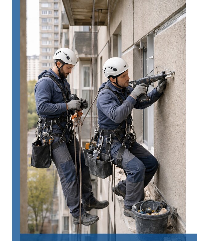 Промышленные альпинисты высотные работы и монтаж в Ярцеве